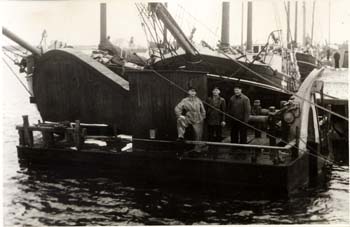 muddermaskine Marstal Havn 1940